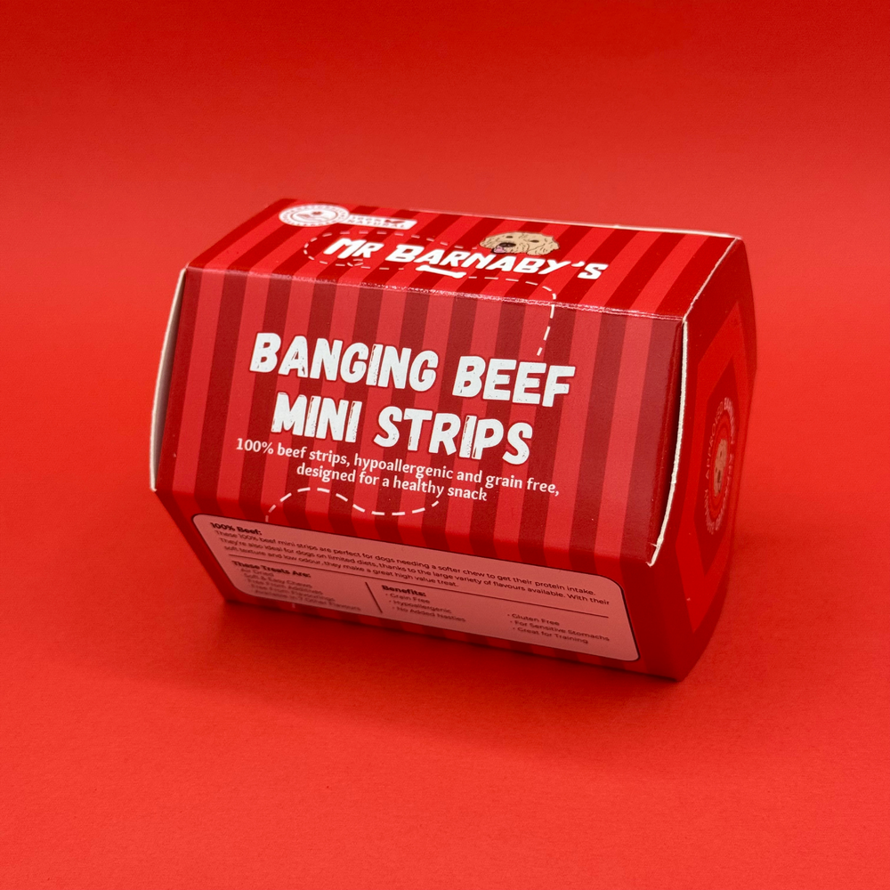 Banging Beef Mini Strips (100g)